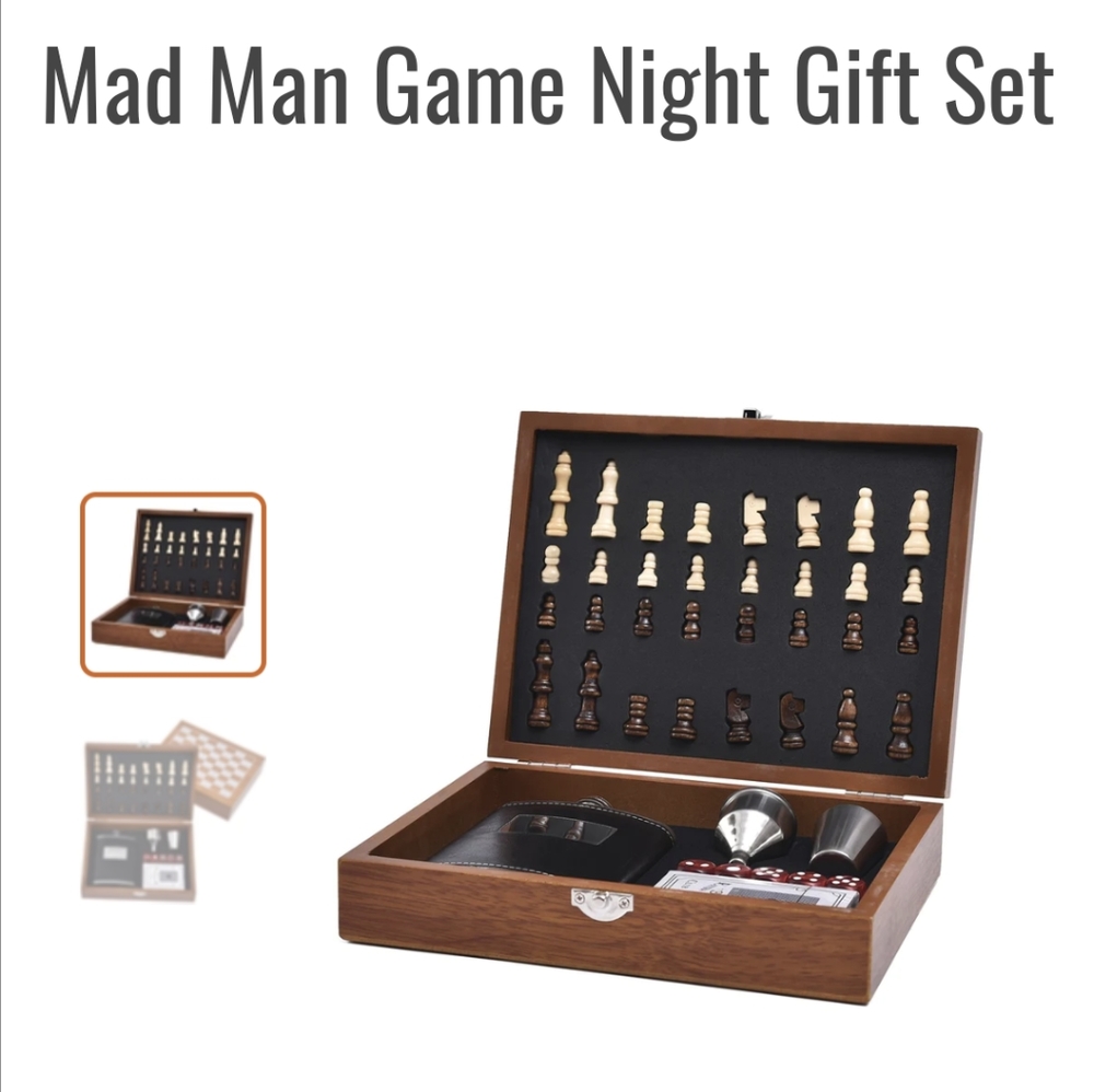 Mad Man chess game set
